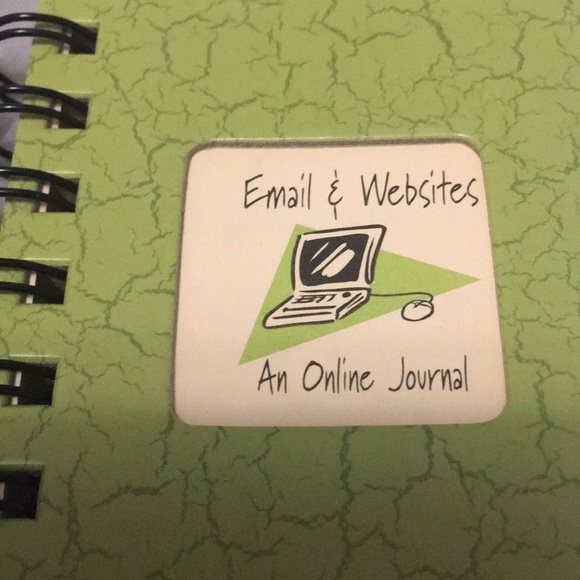 Email and websites passwords online journal - Picture 1 of 10
